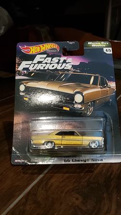 hot wheels premium 66 chevy nova