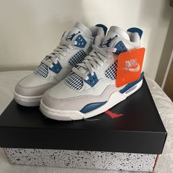 Air Jordan 4 Retro GS 'Military Blue' 2024