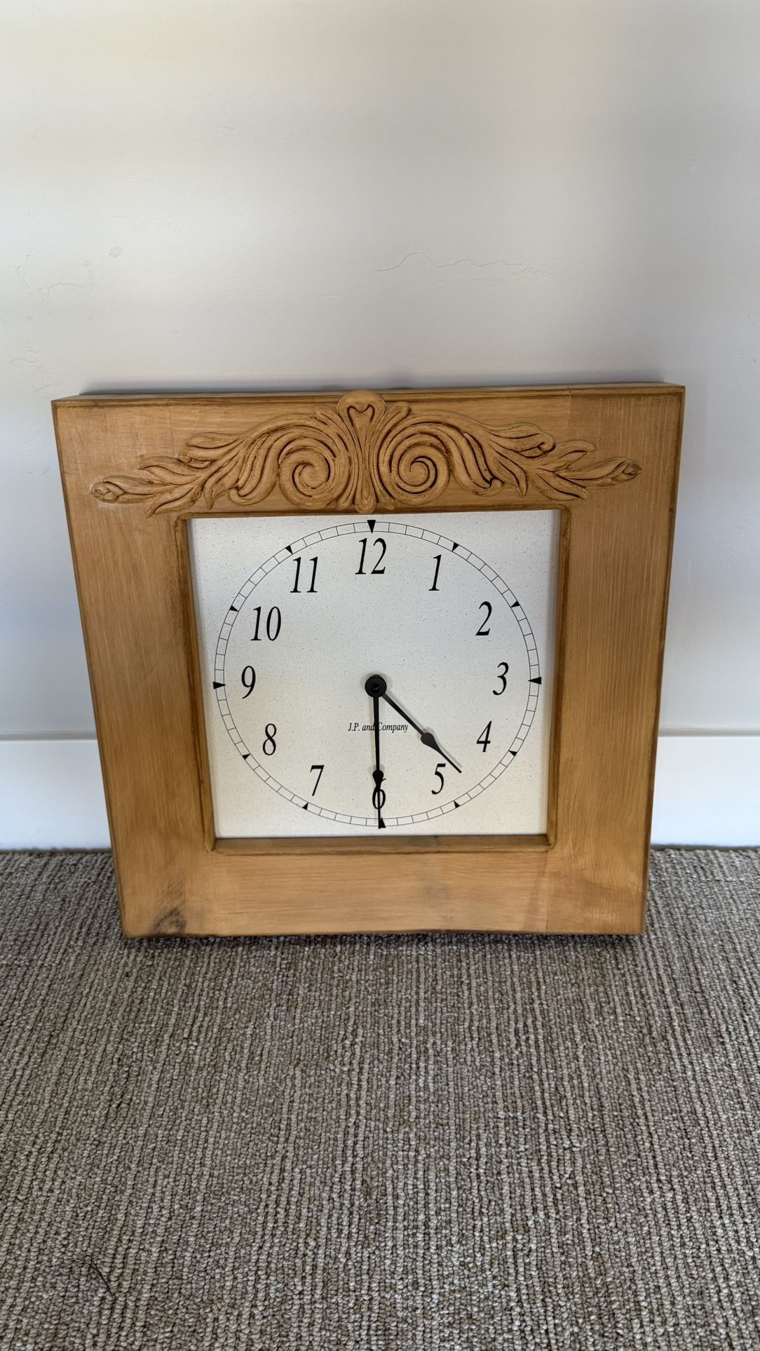 Wood Clock