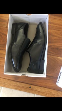 Black  shoes size 7 big boy