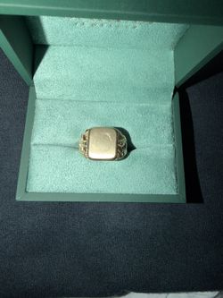 Mens 14k Nugget Ring 10.5 Jared’s