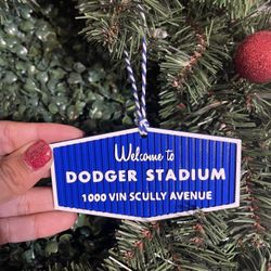 Dodgers Ornaments 
