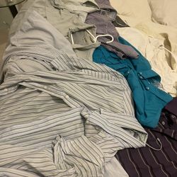 Men’s Dress Shirt Polo Shirt Or Fishing Shirts L Or XL Or XXL $10 Each