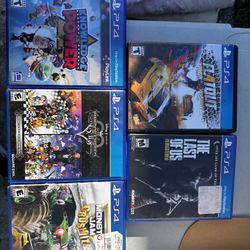 PS4 Games And Controller