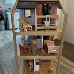 Kidkraft - So Stylish Mansion Dollhouse - Boho Naturals