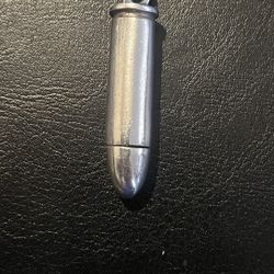 Real Pure Silver 925 “cartridge Shaped”For Necklace Keychain Etc