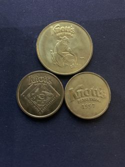 Knott’s Berry Farm Souvenir Coins 1997
