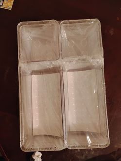 Clear Plastic Storage Organizer Tray