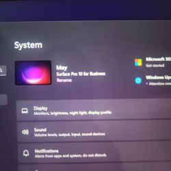 Microsoft.
Surface pro business ten