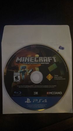 Minecraft for PS4