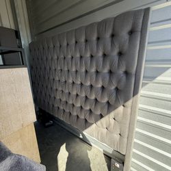 Living spaces King Grwy Headboard and Frame