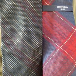 (2) NEW HIGH QUALITY MEN TIES