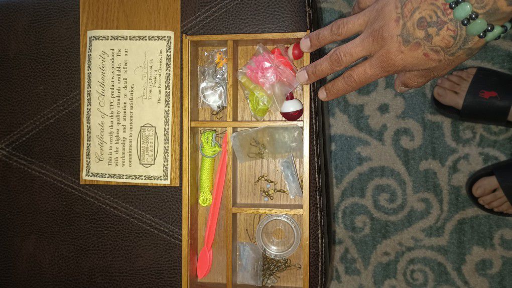 Vintage Fly Fishing Tackle Box