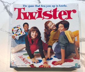 Twister- 1998 Vintage edition of the Twister board game by Milton Bradley. NEW/Sealed!!