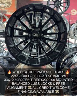 WHEEL & TIRE PACKAGE DEALS