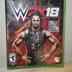 XBOX ONE WWE 2K18