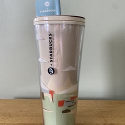 Starbucks Lou Damon Brown Tumbler