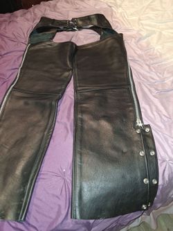 Leather chaps