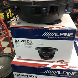 Alpine R2-w8d4 On Sale Today!