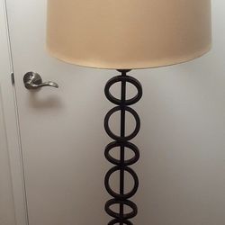 Artistic Stacking Rings Floor Lamp 60"