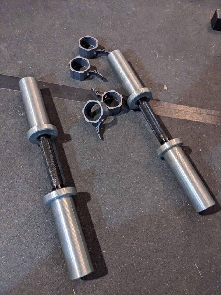 Loadable Dumbbells With Collars