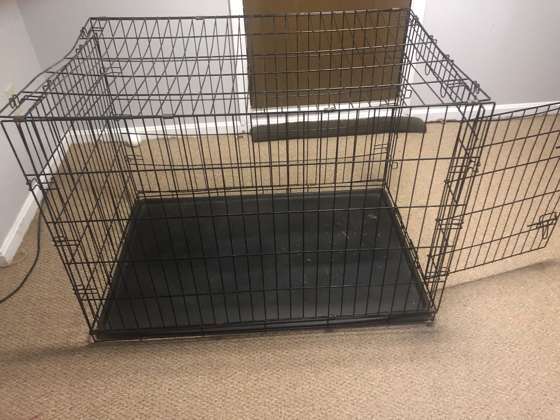 Large dog crate