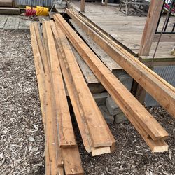 Vintage Lumber, 2 by 6, 16 feet long, real heavy older lumber, 18 pieces, $10 each