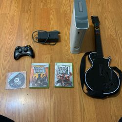 Xbox 360 guitar hero bundle 