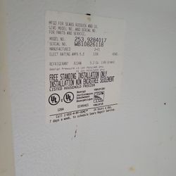 Used Standup Freezer