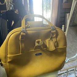 Vintage travel tote small