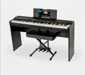 Williams Allegro IV In-Home Pack Digital Piano With Stand, Bench & Piano-Style Pedal Black