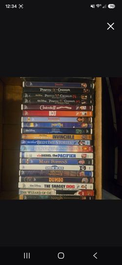 Disney & Kids Dvds