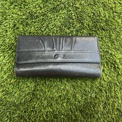 Coach Black Leather Wallet