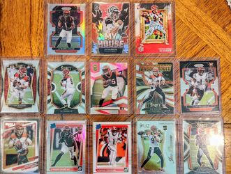 Bengals Sports Cards - Joe Burrow, Ja'Marr Chase, Tee Higgins