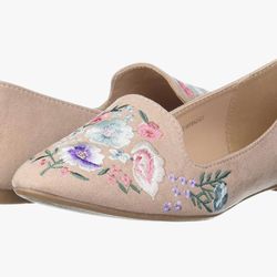 Max Embroidered Flats