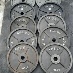 Olympic Plates 45s ($165 Per Pair)