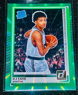 (RC) RJ Luis Green Holo Laser Parallel Rated Rookie 2025-26