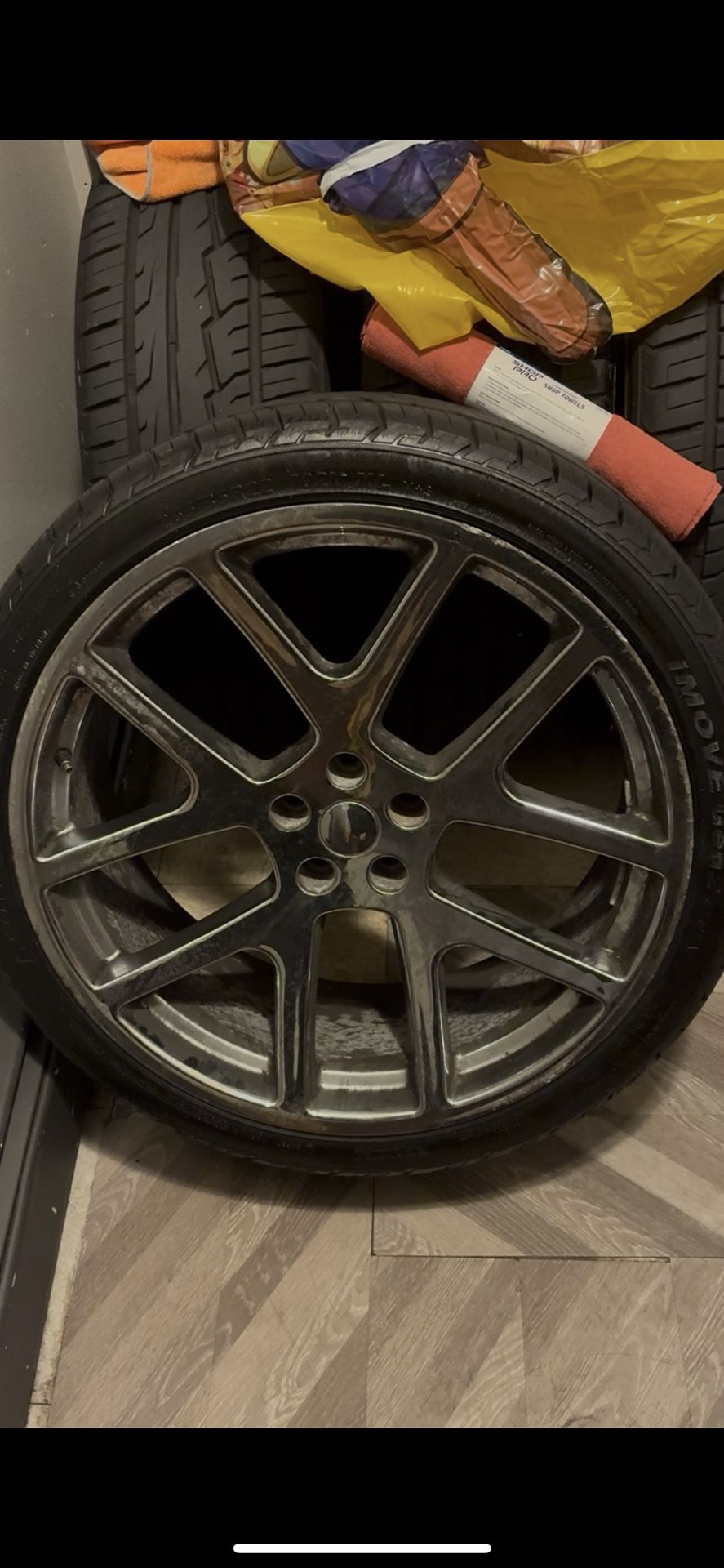 22 Inch Viper Replica Wheels