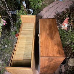 Wooden shoe storage dressers (2) Please dm if only one is wanted $150