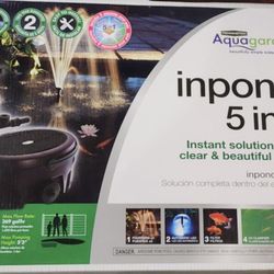 Pond Pump , Uv Light, Fountain