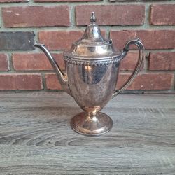 Vintage Silver-Plated Coffee Or Teapot