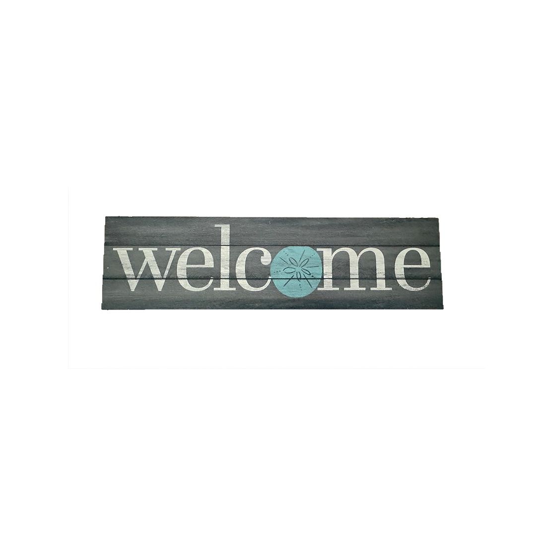 Wood Welcome Sign