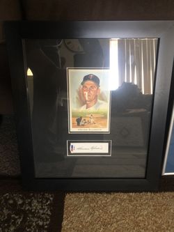 Harmon Killebrew signed picture and 1956 Topps card both PSA