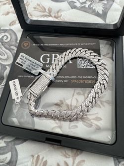 Moissanite bracelet