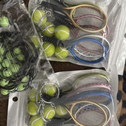 Tennis Keychains And Bracelets 