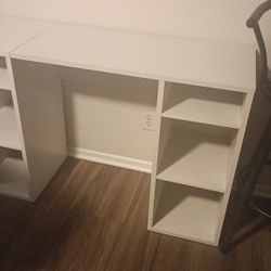 White desk 