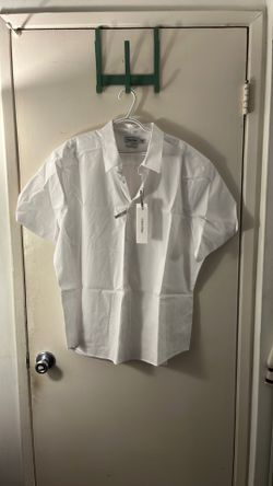 NWT Calvin Klein Mens Short Sleeve Shirt Size XXL