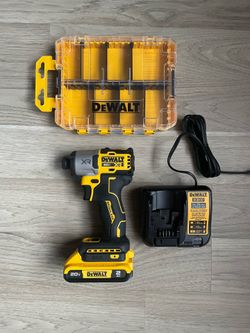 Dewalt 20V MAX XR Cordless Brushless 1/4 in. 3-Speed Impact Driver$110 for impact only