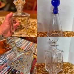 4 Decanters Waterford, Orrefers, Preston, Atlantis