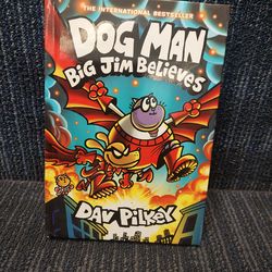 Brand new Dog Man Big Jim Believes book